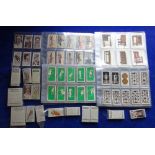 Cigarette cards, 16 complete sets, Wills (7) inc The Worlds Dreadnoughts, Heraldic Signs etc,