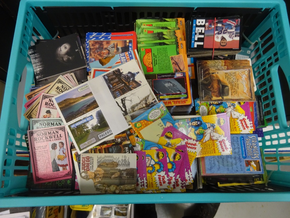 Trade cards, large mixture of mainly post 1990 trading cards in part sets and odds over 15kg. - Image 2 of 2