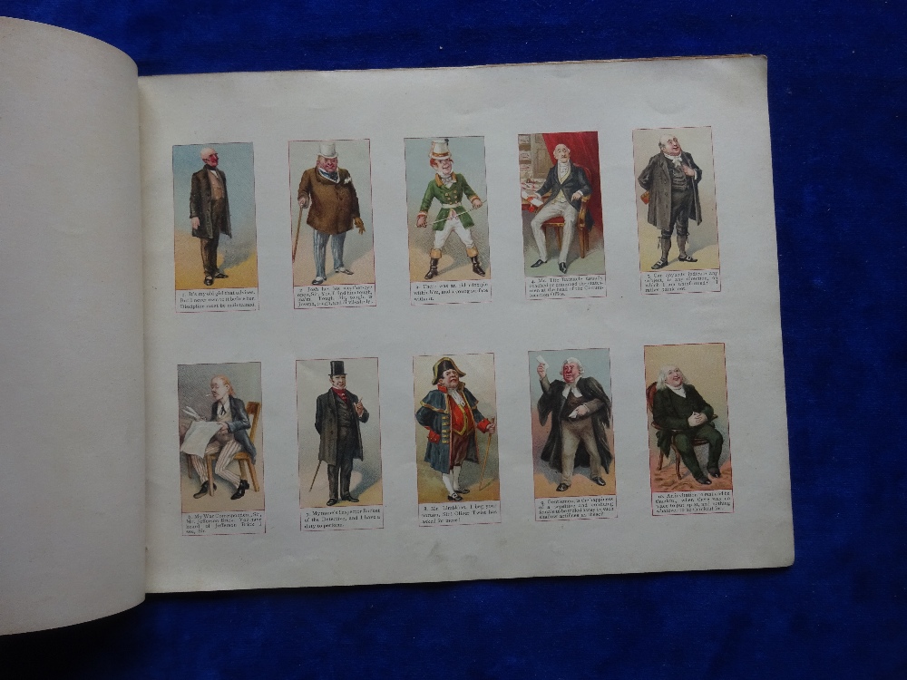 Cigarette card printed album, Cope Dickens Gallery Smoke Room Album, which depicts the set of - Image 2 of 3