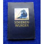 Cigarette cards, Germany, Scheinen Wunder ( Trains ), completed album probably issued by Gabarty