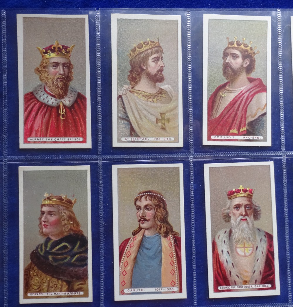 Cigarette cards, Wills Kings & Queens of England (long card, Wills at base), set 51 cards - Image 2 of 4