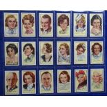 Cigarette cards, Gallaher, Signed Portraits of Famous Stars, set 48 cards (vg)