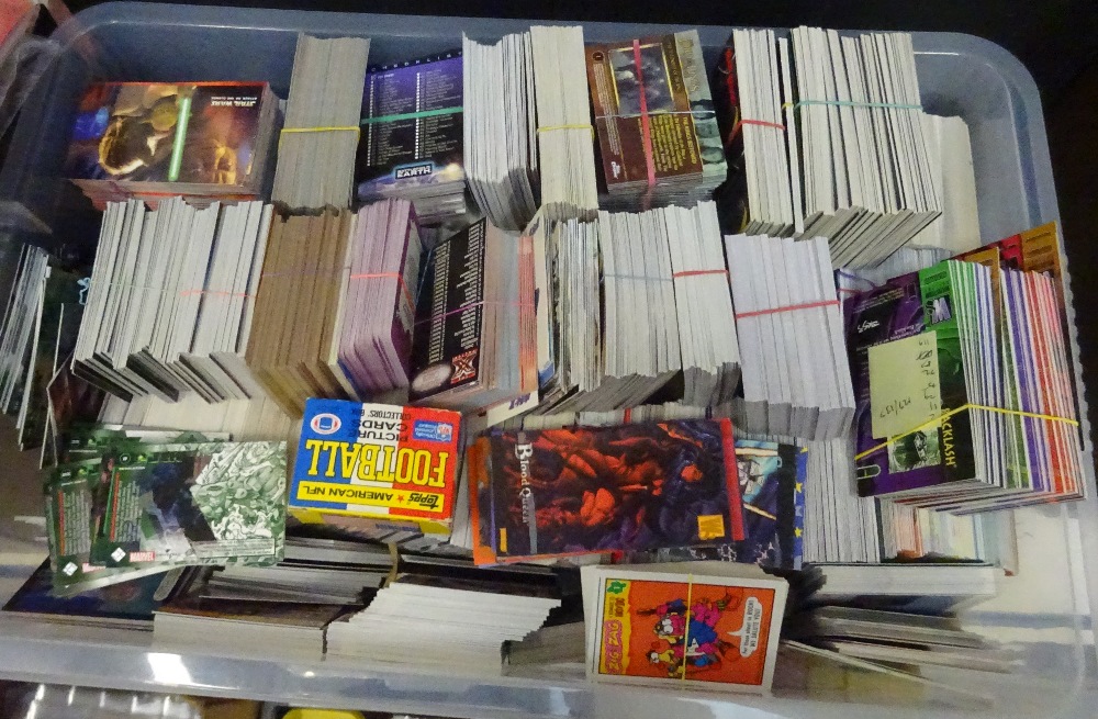 Trade cards, large mixture of mainly post 1990 trading cards in part sets and odds over 18kg. - Bild 2 aus 2