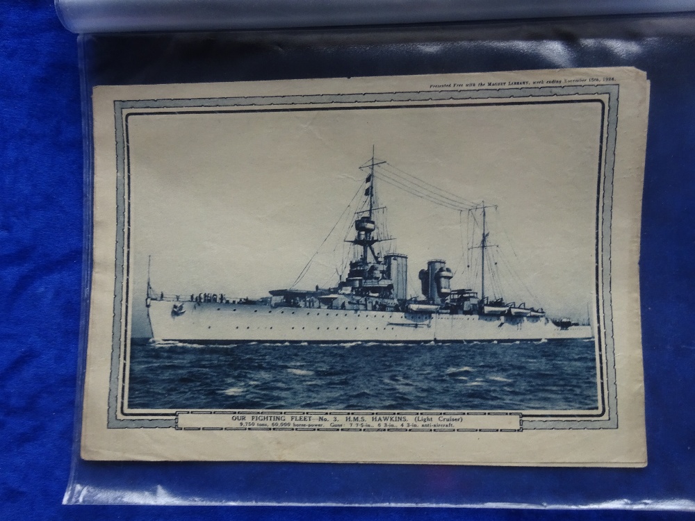 Trade cards, Magnet Library, Our Fighting Fleet, part set 10/12 (fair/gd) - Image 3 of 3