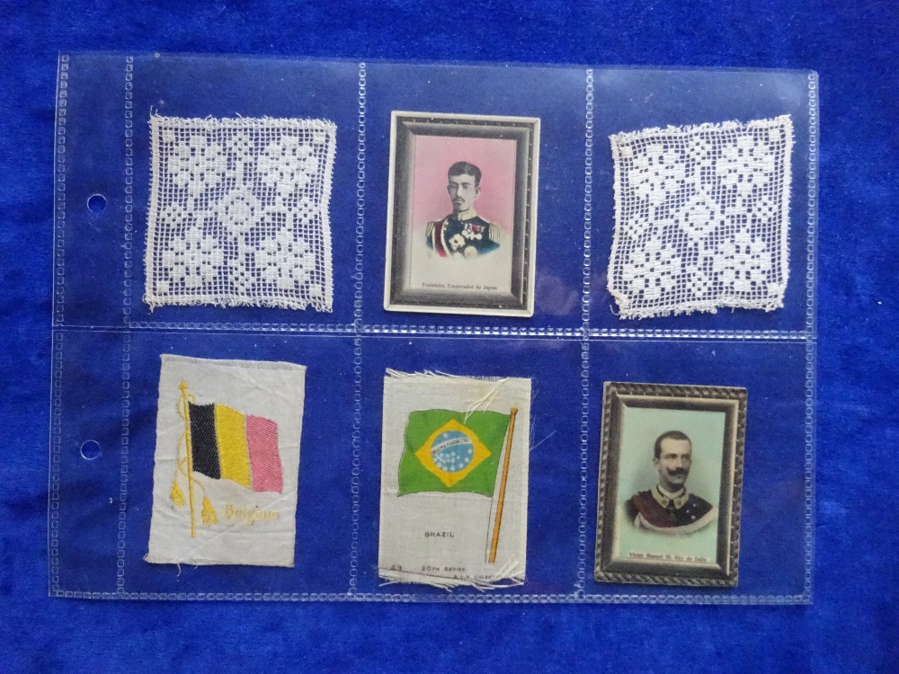 Cigarette cards, selection of type cards, some more unusual examples including Carreras Lace - Image 7 of 8