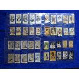 Cigarette cards, overseas issues, 92 cards mainly South American issues, Subjects include