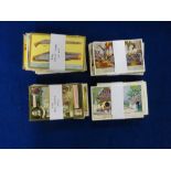 Trade cards, Liebig, 36 sets of cards, mostly S1300 - S1800 range a few earlier (gen gd/vg)