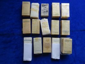 Cigarette cards, 15 apparently complete sets Ogden's (1) Birds Eggs 1905 version, Wills Australia