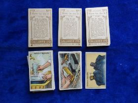 Cigarette cards, Gallaher part set How to do it 50/100 ( numbers 51 to 100 inclusive), gd/vg