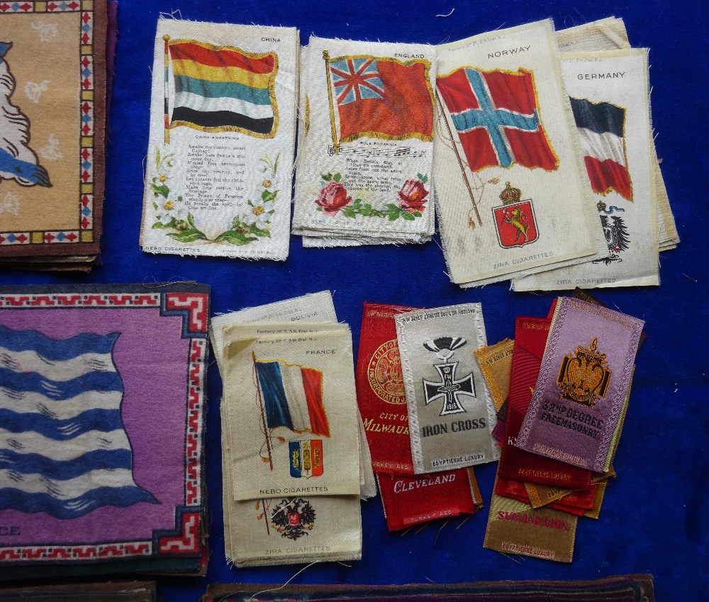 Cigarette silks & blanket issues, American Tobacco Co Approx 100 issues, including 50 various silk - Bild 2 aus 2