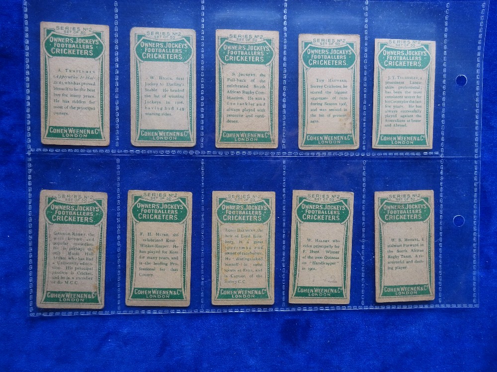 Cigarette cards, Selection of 50 odds, some more unusual noted, including Cohen Weenen Owners - Image 2 of 10