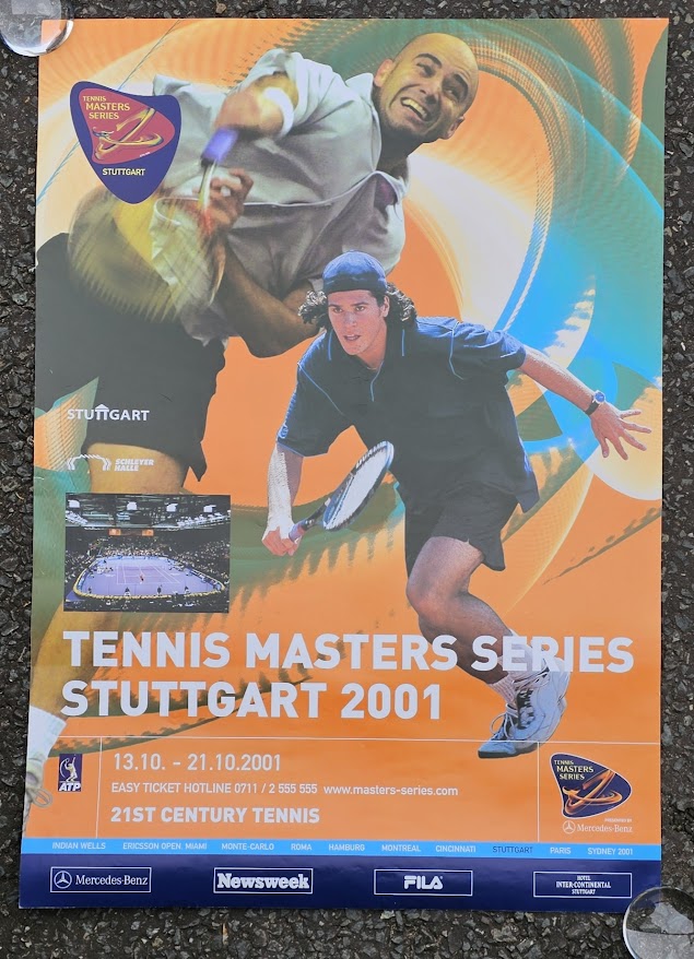 Tennis, posters to comprise Gerry Weber Open 2000 (approx. size 19.5 x 27.5"), Santander 2000 ( - Image 3 of 4