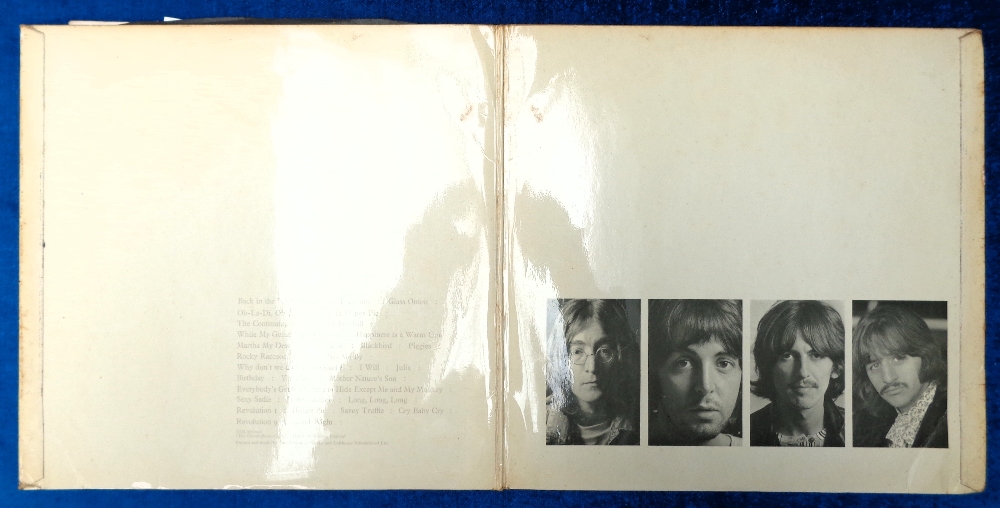 Music, The Beatles, The White Album No 0168435 (both discs a little grubby and sleeve dirty) - Image 2 of 2