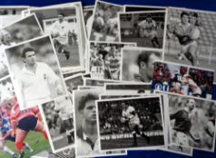 Rugby press photos, a collection of approx. 200 Rugby League & Union colour and b/w photos, inc.
