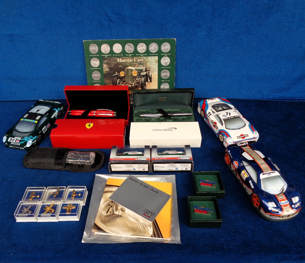 Transportation, Motoring and Aviation, a collection of items to include a boxed Cross Concorde