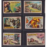 Trade cards, A&BC Battle cards, set 73 cards (gen gd some fair, checklist marked in pencil rubbed