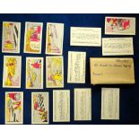 Cigarette & Trade cards, Large Mixture of cards all sorted by series in small envelopes. There are