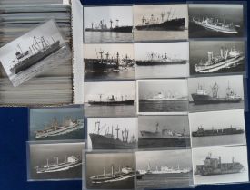 Transportation, Shipping, China/Korea, approx. 390 postcard sized photos all presented in sleeves to