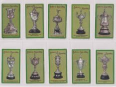 Cigarette cards, Adkin Sporting Cups and Trophies, part set 28/30 missing numbers 5 & 30 (fair to