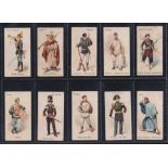 Cigarette cards, Wills Soldiers of the World (no ltd), 53 cards plus 2 cards from the BAT series (