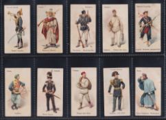 Cigarette cards, Wills Soldiers of the World (no ltd), 53 cards plus 2 cards from the BAT series (