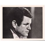 Autographs, 2 USA signatures to comprise Ted Kennedy (1932-2009) lawyer and politician, an 8 x 10"