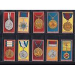 Cigarette cards, Smith's, Medals (Numbered, Imperial Tobacco Company, Multi-backed) (set, 50