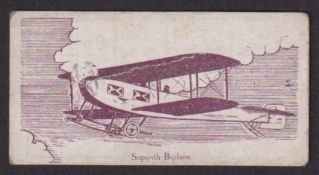 Cigarette card, Finlay & Co, World's Aircraft, type card, no 2 (cr, fair) (1)