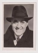 Autographs, Alastair Sim, a small format b/w image (2.5 x 3.5") signed in black ink to the front (