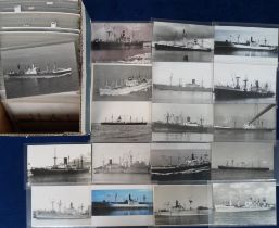 Transportation, Shipping, Holland, approx. 295 postcard sized photos all presented in sleeves to
