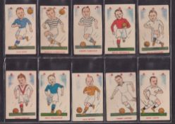 Trade cards, Football, Kiddy's Favourites Popular Players (Shamrocks on front) (set 52 cards) (