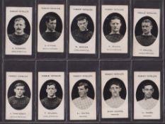 Cigarette cards, Taddy, Prominent Footballers (No Footnote), 39 cards mixed Grapnel & Imperial backs