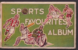 Trade album, Donaldson's, Sports Favourites Album, unused (some slight marks, gd) (1)