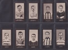 Cigarette cards, Smith's, Footballers, (blue back, no series title, Cup Tie Cigarettes) inc. Billy