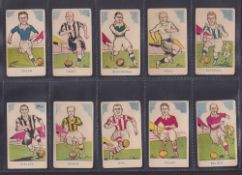 Trade cards, Football, Donaldson's Sports Favourites, 20 cards numbers 451-470 inclusive (fair/