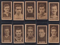 Trade cards, Football, DC Thomson, This Year Top Form Footballers, (set 24 cards) including Dixie