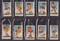 Trade cards, Kiddy's Favourites. International Footballers (Anonymous, 55 x 32 mm), (part set, 46/48