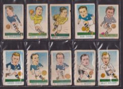 Trade cards, Football, Kiddy's Favourites Popular Players, (part set 51/52, missing number 52) (