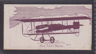 Cigarette card, Finlay's, World Aircraft, type card, no 20 (gen. gd) (1)