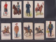 Cigarette cards, Brankston Colonial Troops (Golf Club Mixture backs), 9 cards Cape Town Highlanders,