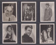 Cigarette cards, Malta, Scerri, Talkie Stars, 'L' size (set, 100 cards) (gd)