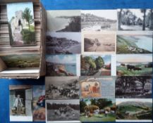 Postcards, a mixed, mainly UK topographical selection of approx. 370 Tuck published cards, from