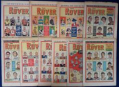 Trade issues, The Rover Comic, ten original, mostly sport related issues, 31 Dec 1949 Club Colours