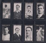 Cigarette cards, Murray's, Footballers, Series H, 8 cards, Crompton & Simpson both Blackburn Rovers,