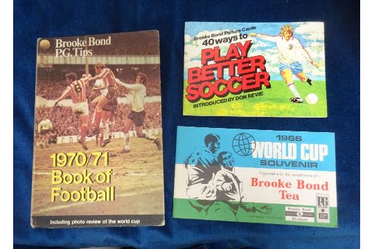 Trade issues, Football, a collection of various books and albums 1970's onwards inc. The Sun Gallery - Image 2 of 10