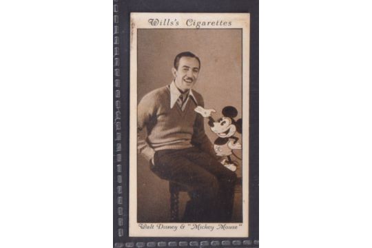 Cigarette cards, Will's Cinema Stars 3rd series (set 50 cards) including Walt Disney, Laurel & Hardy - Image 3 of 4