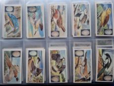 Trade cards, Barratt, 12 sets, Birds, Butterflies & Moths, Cars of the World, History of the Air (