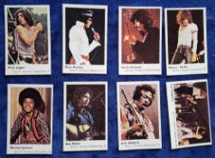 Trade cards, Dandy Gum Pop Stars series P cards 1-60 including Jimi Hendrix, Michael Jackson, Bob