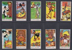 Trade cards, Primrose, 2 sets, Bugs Bunny & Quick Draw McGraw (gen vg a few gd)
