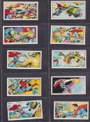 Trade cards, Primrose Superman (thick card version) (set 50 cards) (a few cards on white card,